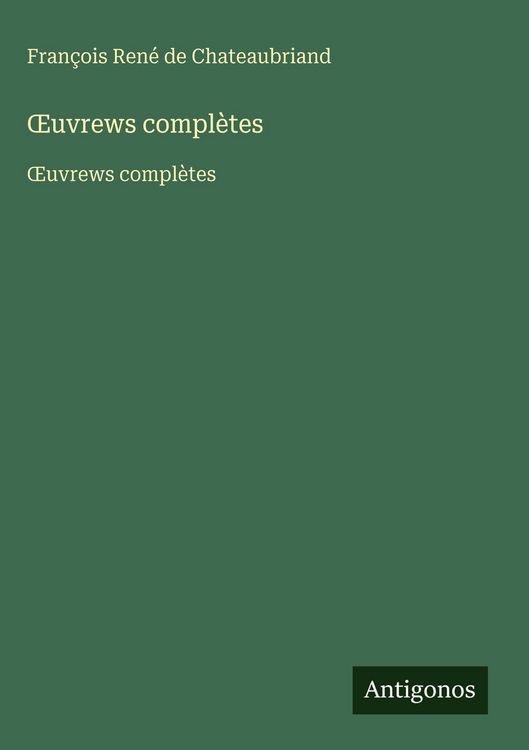 Produktbild: &iquest;uvrews compl&egrave;tes
