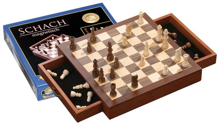 Produktbild: Schachset, Feld 33 mm, magnetisch