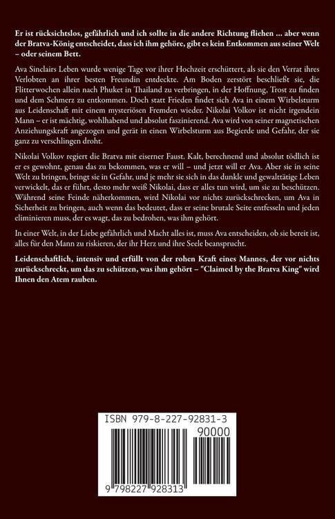 Produktbild: Beansprucht vom K&ouml;nig der Bratva