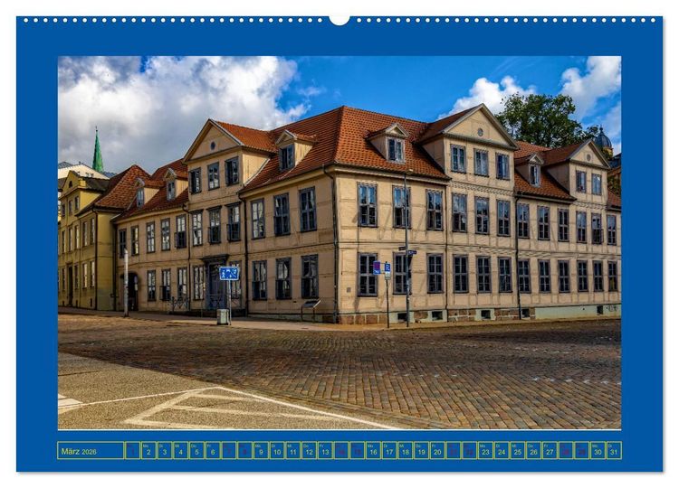 Produktbild: Schwerin - Wir sind Welterbe (hochwertiger Premium Wandkalender 2026 DIN A2 quer), Kunstdruck in Hochglanz
