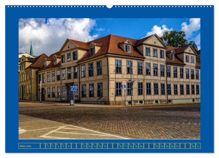 Produktbild: Schwerin - Wir sind Welterbe (Wandkalender 2026 DIN A2 quer), CALVENDO Monatskalender