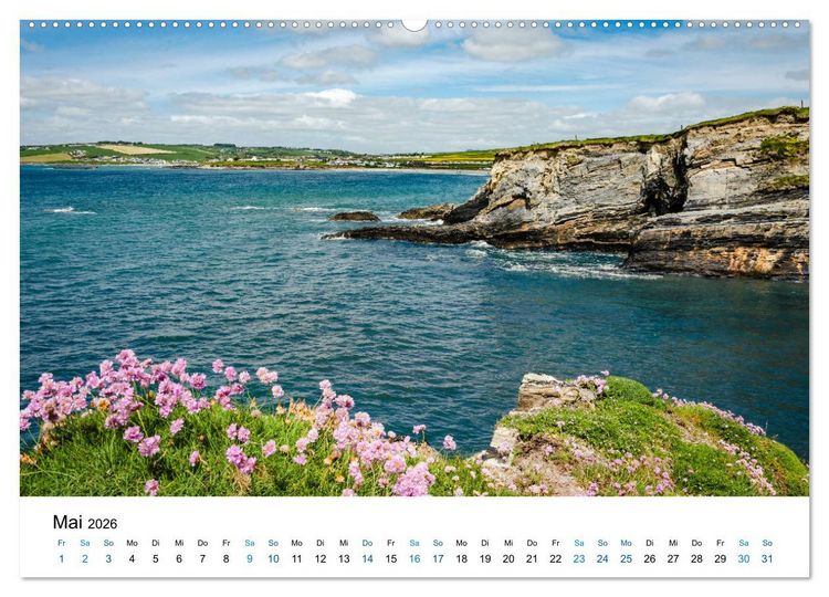 Produktbild: Irland - Die smaragdgr&uuml;ne Insel (Wandkalender 2026 DIN A2 quer), CALVENDO Monatskalender
