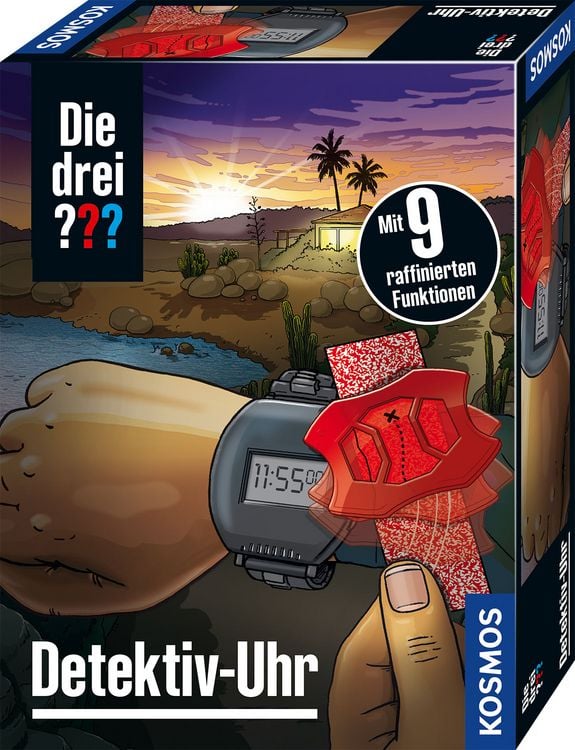 Produktbild: Die drei ??? Detektiv-Uhr