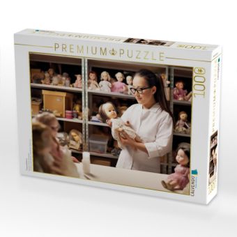 Produktbild: CALVENDO Puzzle Puppendoktorin | 1000 Teile Lege-Gr&ouml;&szlig;e 64x48cm Foto-Puzzle f&uuml;r gl&uuml;ckliche Stunden