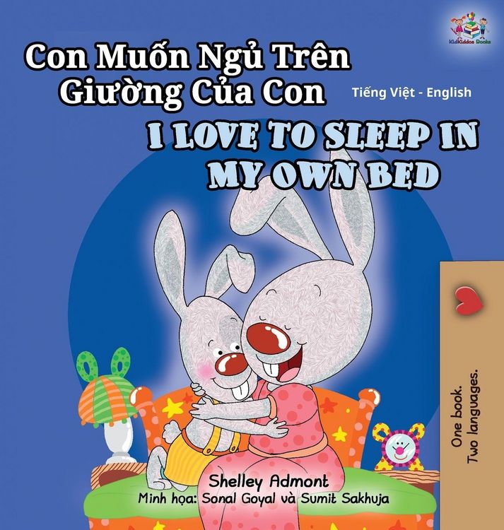 Produktbild: I Love to Sleep in My Own Bed (Vietnamese English Bilingual Book for Kids)