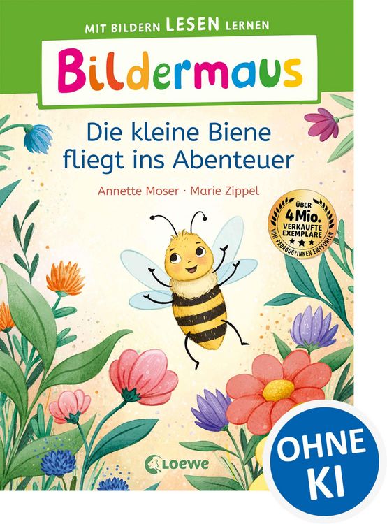 Produktbild: Bildermaus - Die kleine Biene fliegt ins Abenteuer