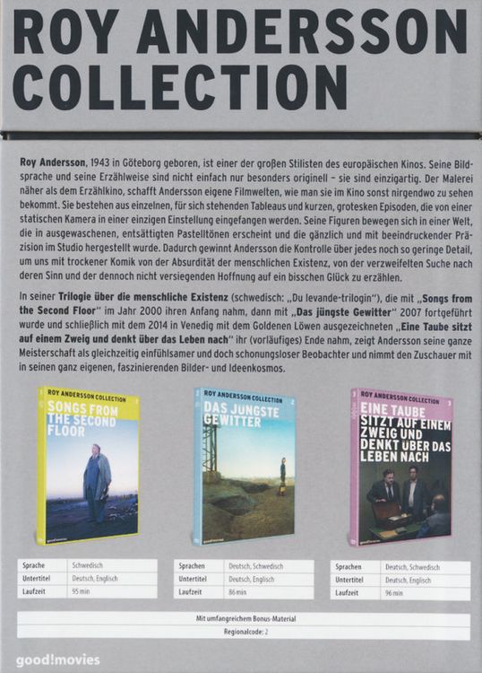 Produktbild: Roy Andersson Collection [3 DVDs]
