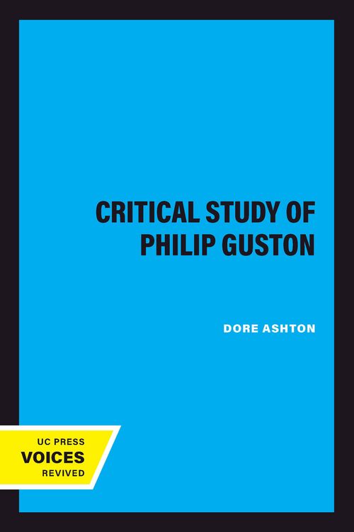 Produktbild: A Critical Study of Philip Guston