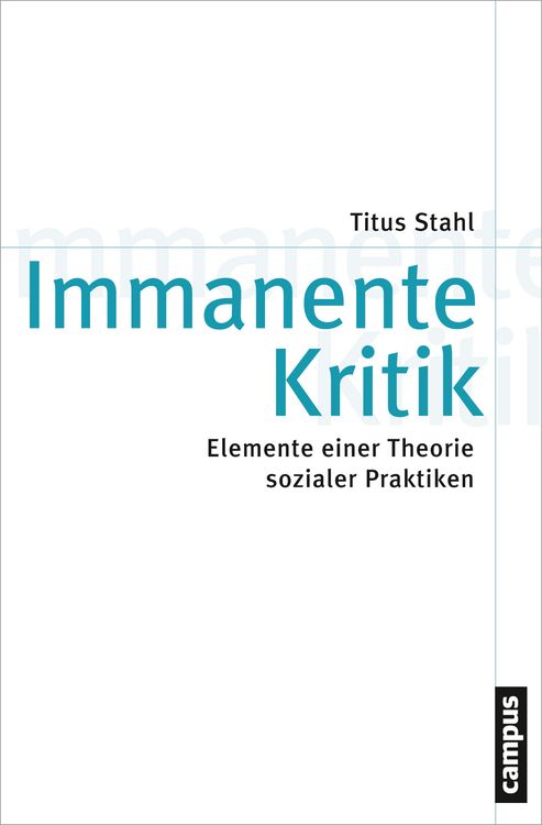 Produktbild: Immanente Kritik