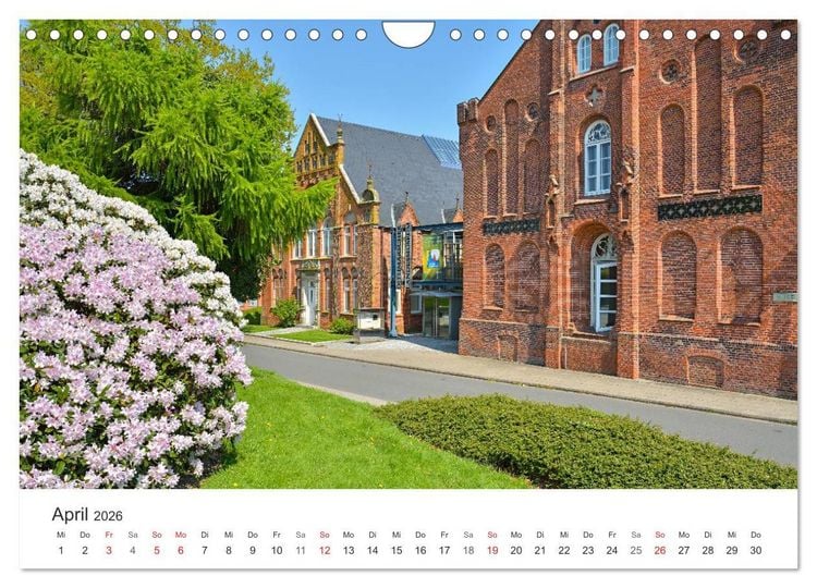 Produktbild: 750 Jahre Meldorf (Wandkalender 2026 DIN A4 quer), CALVENDO Monatskalender
