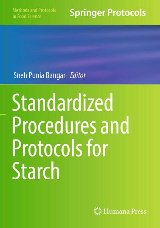 Produktbild: Standardized Procedures and Protocols for Starch