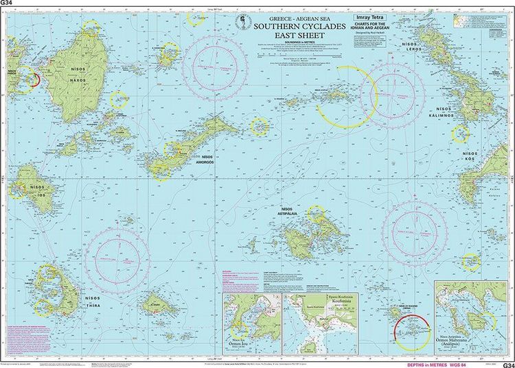 Produktbild: G34 Southern Cyclades (East Sheet)
