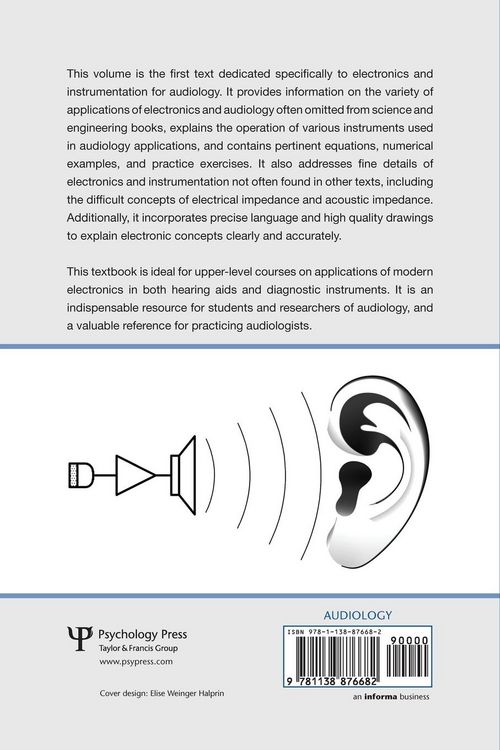 Produktbild: Electronics and Instrumentation for Audiologists