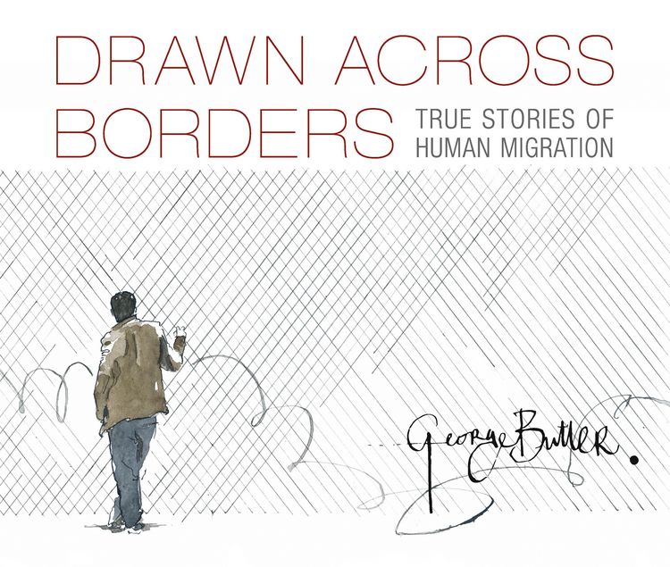 Produktbild: Drawn Across Borders: True Stories of Human Migration