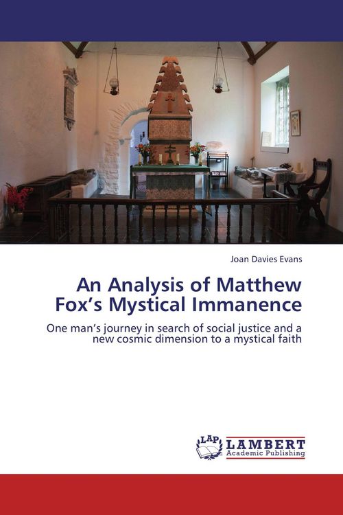 Produktbild: An Analysis of Matthew Fox's Mystical Immanence