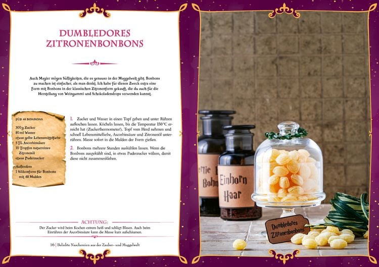 Produktbild: Das Buch f&uuml;r Potter-Fans: Sweets und Candys