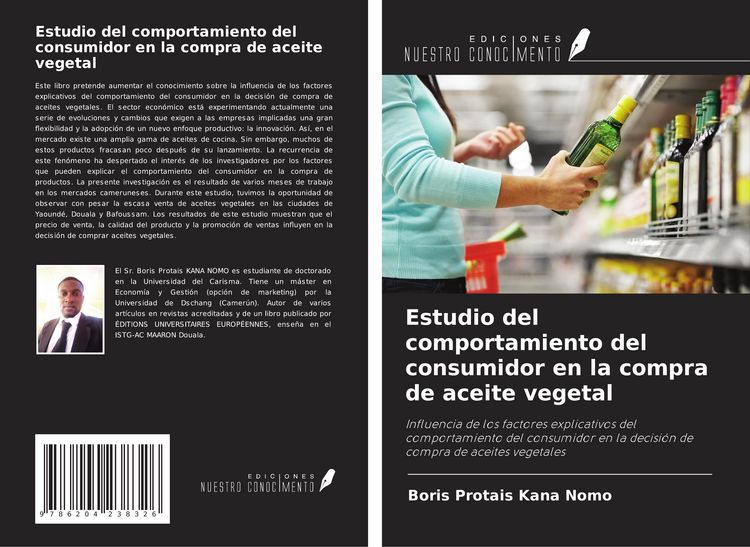 Produktbild: Estudio del comportamiento del consumidor en la compra de aceite vegetal