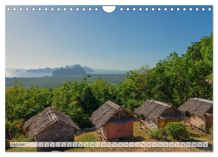 Produktbild: Thailand - Die Sch&ouml;nheit Asiens (Wandkalender 2026 DIN A4 quer), CALVENDO Monatskalender