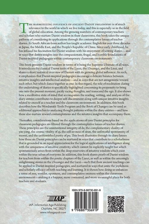 Produktbild: Nurturing a Daoist-Inspired Classroom Pedagogy Through the Contemplative Lenses of Teacher Diaries