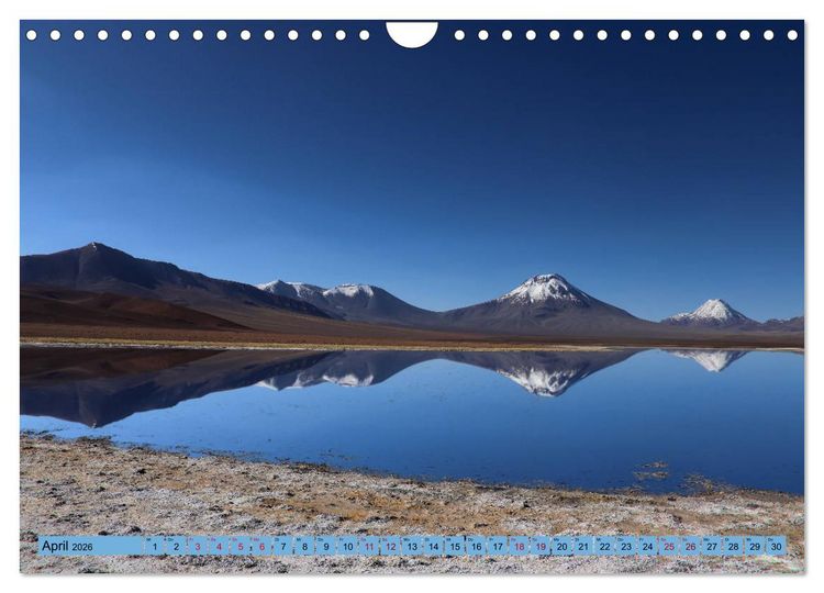 Produktbild: ATACAMA Wunder der Natur (Wandkalender 2026 DIN A4 quer), CALVENDO Monatskalender