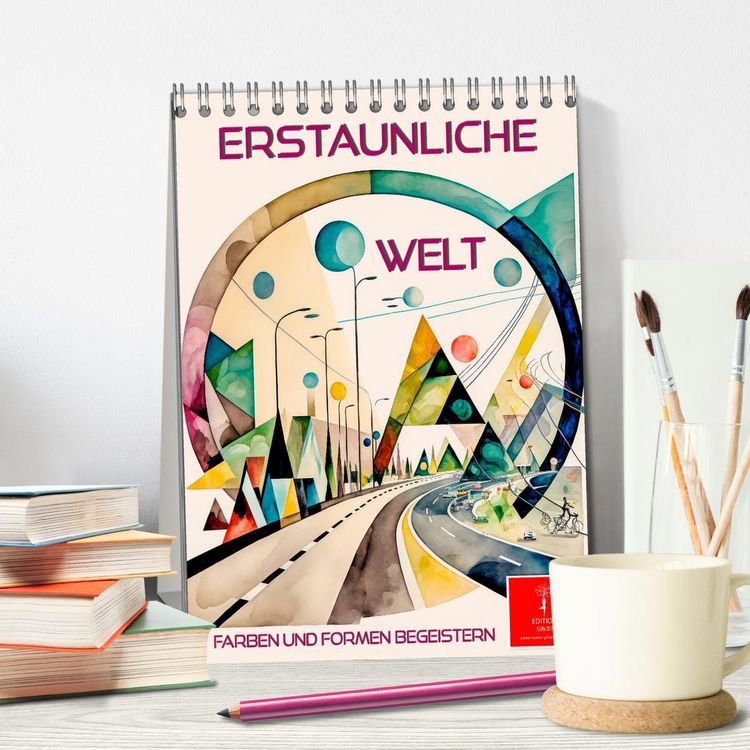 Produktbild: Erstaunliche Welt (Tischkalender 2026 DIN A5 hoch), CALVENDO Monatskalender