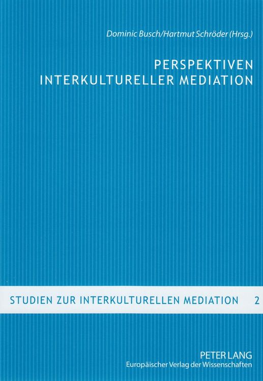 Produktbild: Perspektiven interkultureller Mediation