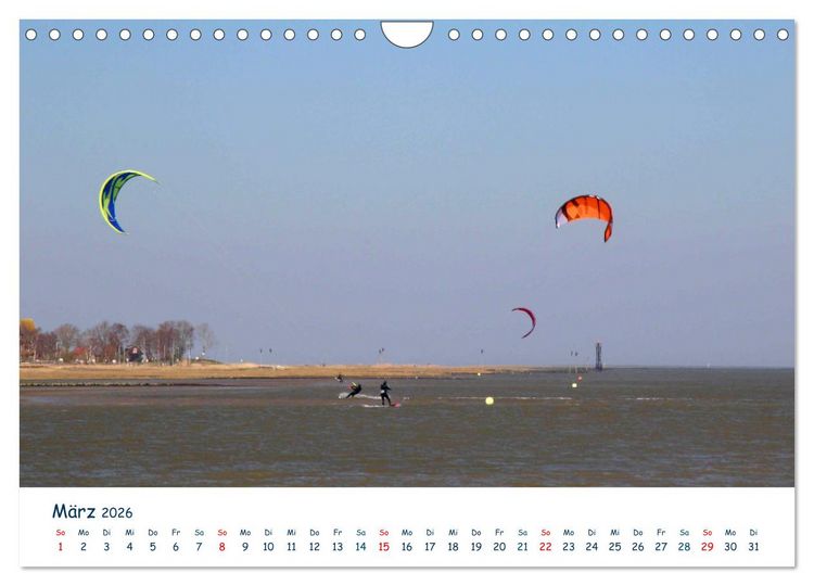 Produktbild: Butjadingen. Impressionen zwischen Jade und Nordsee (Wandkalender 2026 DIN A4 quer), CALVENDO Monatskalender