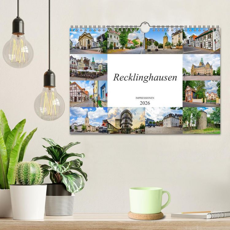 Produktbild: Recklinghausen Impressionen (Wandkalender 2026 DIN A4 quer), CALVENDO Monatskalender