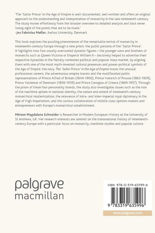 Produktbild: The 'Sailor Prince' in the Age of Empire