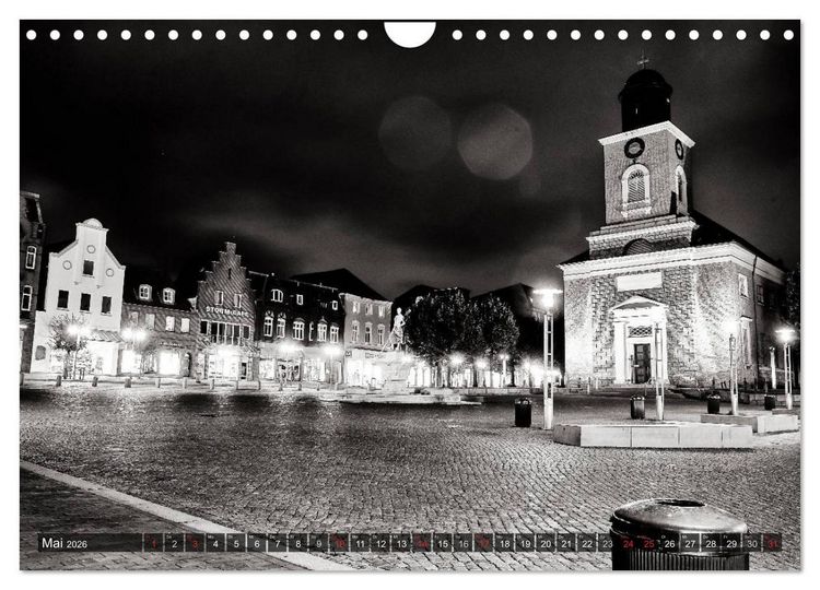 Produktbild: Ein Blick auf Husum (Wandkalender 2026 DIN A4 quer), CALVENDO Monatskalender
