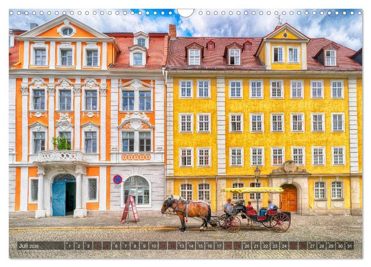 Produktbild: G&ouml;rlitz - Fimstadt mit Charme (Wandkalender 2026 DIN A3 quer), CALVENDO Monatskalender