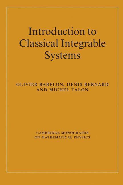 Produktbild: Introduction to Classical Integrable Systems