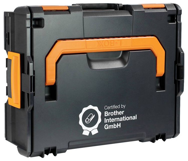 Produktbild: Brother L-BOXX 136 Systemkoffer mit Scha Beschriftungsger&auml;te-Tasche