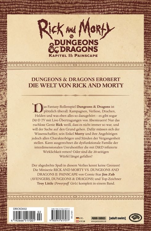 Produktbild: Rick and Morty vs. Dungeons & Dragons