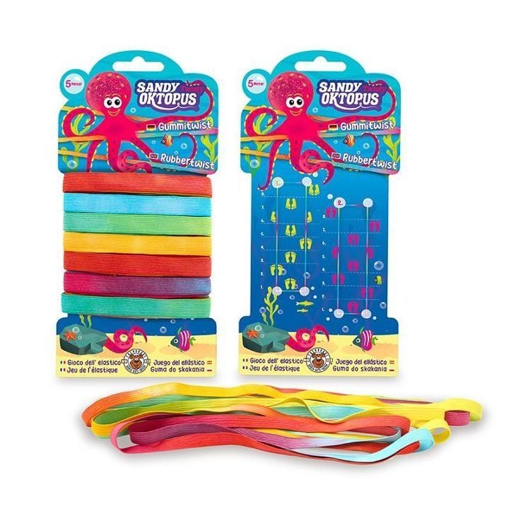 Produktbild: Gummitwist 7 Farben 5mx1cm 7 St&uuml;ck Karte
