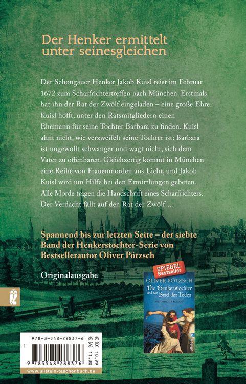 Produktbild: Die Henkerstochter und der Rat der Zw&ouml;lf