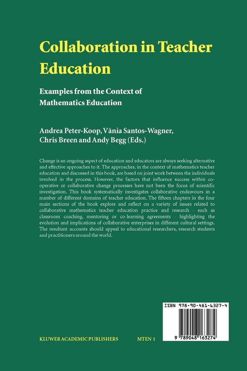 Produktbild: Collaboration in Teacher Education