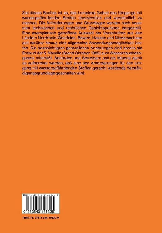 Produktbild: Wassergef&auml;hrdende Stoffe