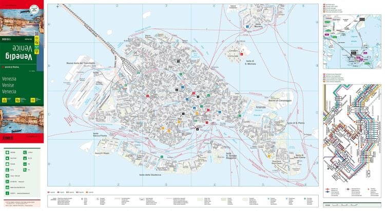 Produktbild: Venedig, Stadtplan 1:10.000, freytag & berndt