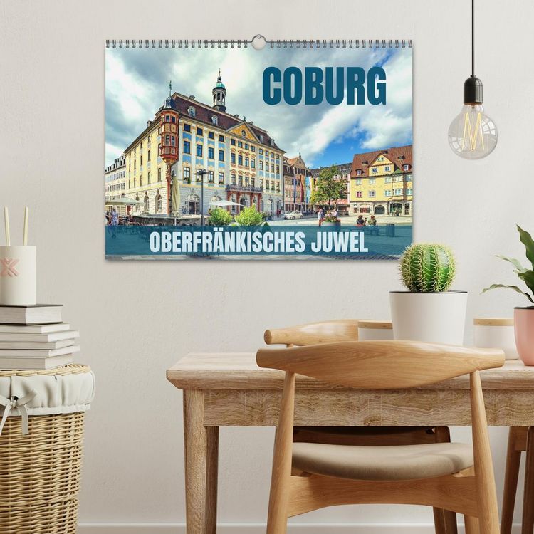 Produktbild: Coburg - oberfr&auml;nkisches Juwel (Wandkalender 2026 DIN A3 quer), CALVENDO Monatskalender
