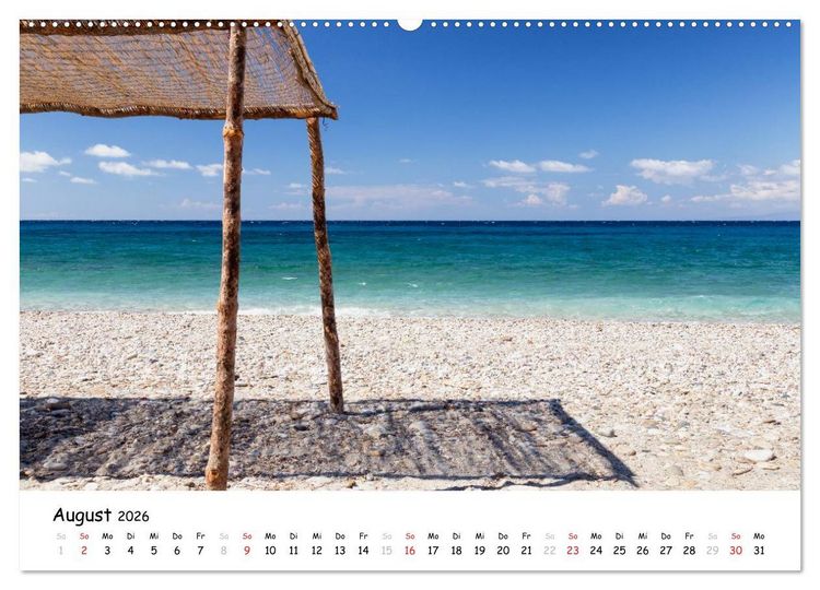 Produktbild: Samos - Griechenlands gr&uuml;ne Insel (Wandkalender 2026 DIN A2 quer), CALVENDO Monatskalender
