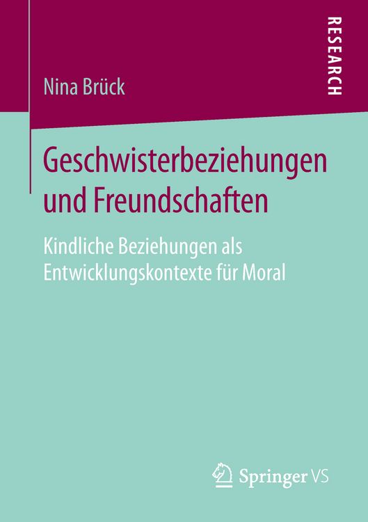 Produktbild: Geschwisterbeziehungen und Freundschaften