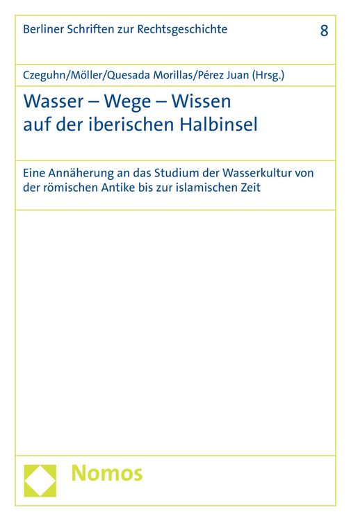Produktbild: Wasser - Wege - Wissen auf der iberischen Halbinsel