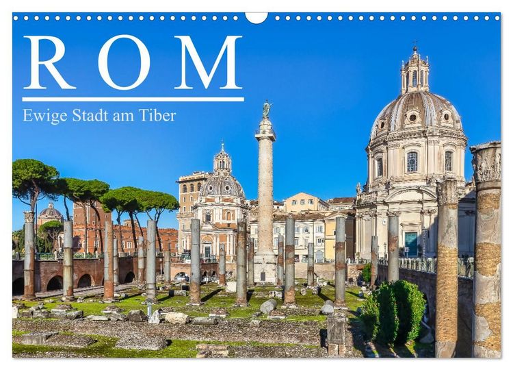 Produktbild: Rom - Ewige Stadt am Tiber (Wandkalender 2027 DIN A3 quer), CALVENDO Monatskalender