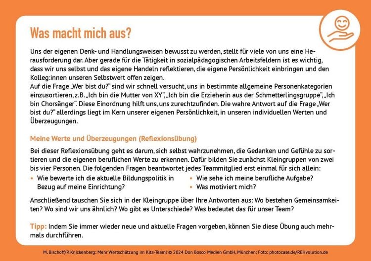 Produktbild: Mehr Wertsch&auml;tzung im Kita-Team!