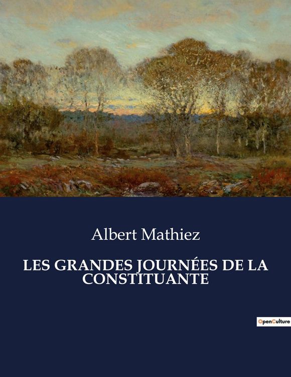 Produktbild: Les Grandes Journ&eacute;es De La Constituante