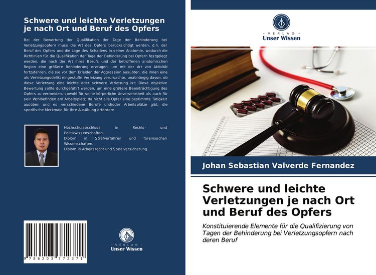 Produktbild: Schwere und leichte Verletzungen je nach Ort und Beruf des Opfers