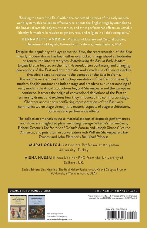Produktbild: Materializing the East in Early Modern English Drama