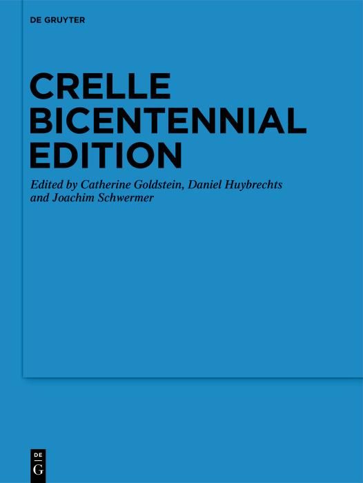 Produktbild: Crelle Bicentennial Edition