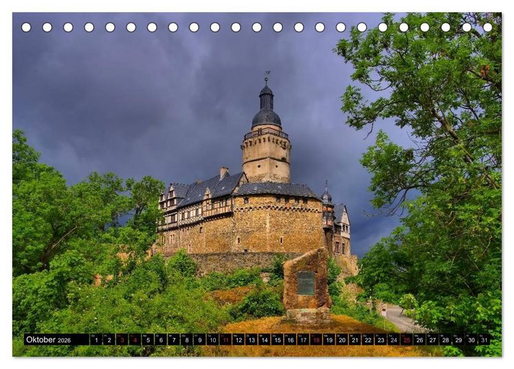 Produktbild: Der Harz - Sch&ouml;nstes Mittelgebirge Deutschlands (Tischkalender 2026 DIN A5 quer), CALVENDO Monatskalender